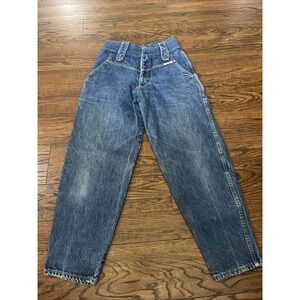 Vintage Bubble Leg Oxygen Jeans ~ Size 30 (28" Waist) Ankle Denim jeans
